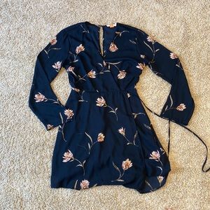 Floral Wrap Dress